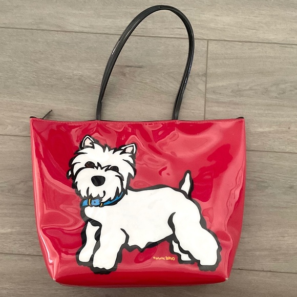 MARC TETRO Westie Large Zip Tote - Picture 1 of 10